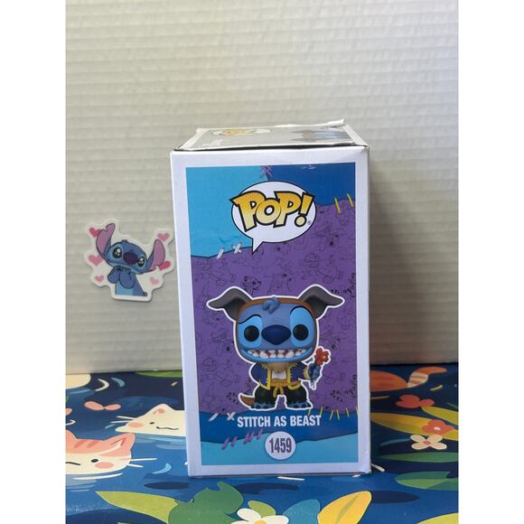 Funko Pop! Disney: Stitch in Costume - Beauty and The Beast, Stitch as Beast - Picture 10 of 13